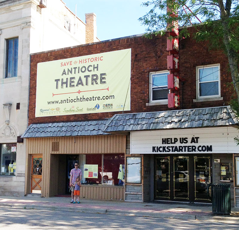 Antioch Theatre banner